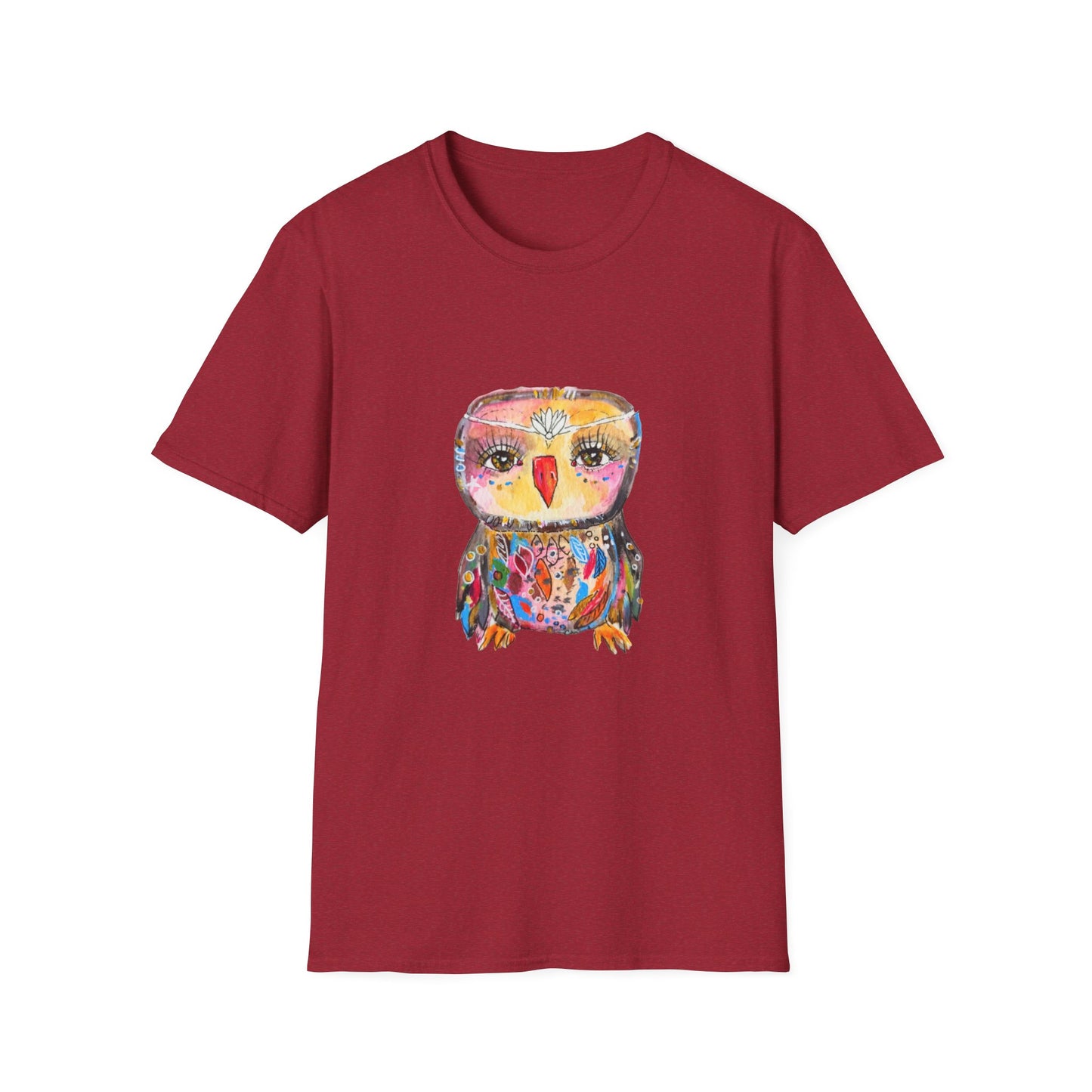 Colorful Owls Softstyle T-Shirt - The Princess