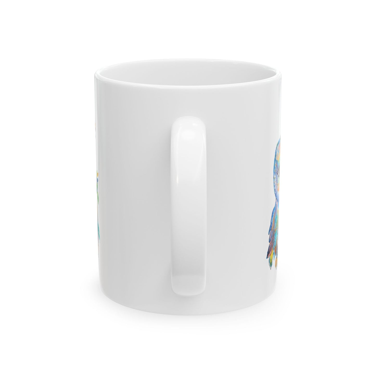 Colorful Owls Ceramic Mug - The Babushka