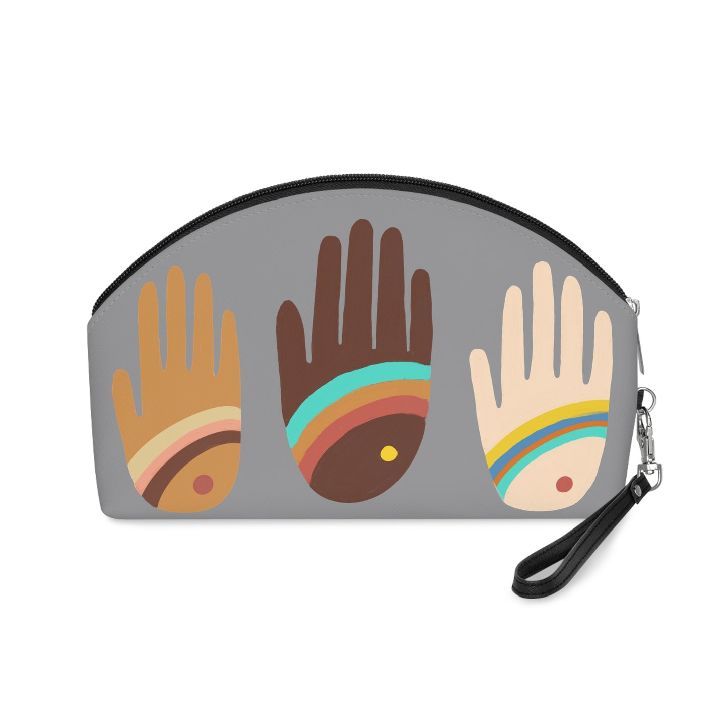 Rainbow Hands Little Essentials Bag | Grey