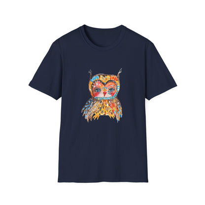Colorful Owls Softstyle T-Shirt - The Sweetheart