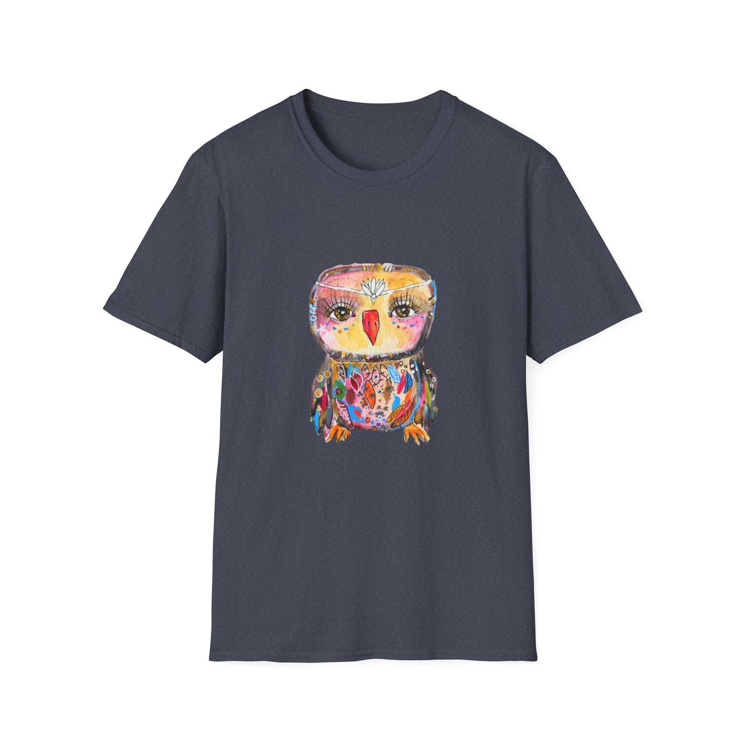 Colorful Owls Softstyle T-Shirt - The Princess