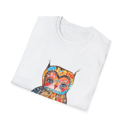 Colorful Owls Softstyle T-Shirt - The Sweetheart