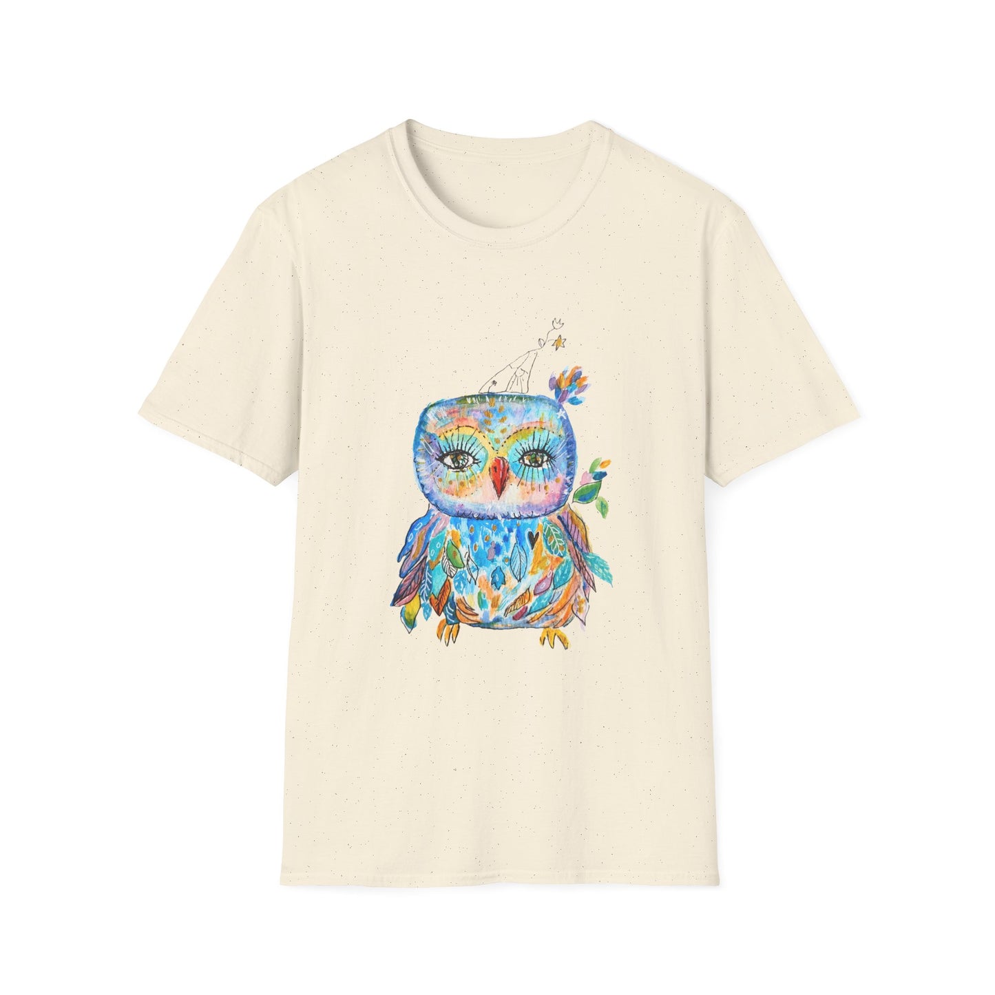 Colorful Owls Softstyle T-shirt - The Babushka