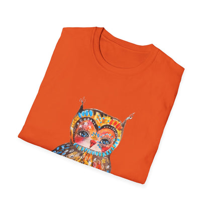 Colorful Owls Softstyle T-Shirt - The Sweetheart