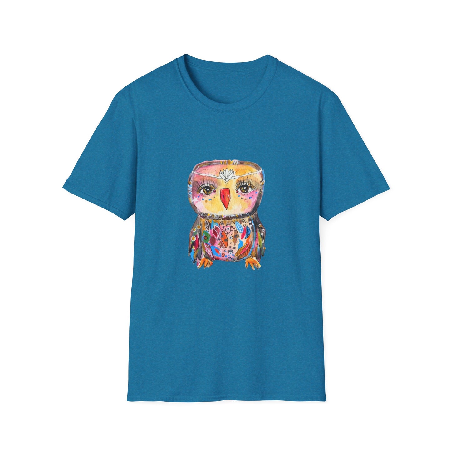 Colorful Owls Softstyle T-Shirt - The Princess