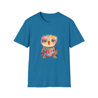 Colorful Owls Softstyle T-Shirt - The Princess