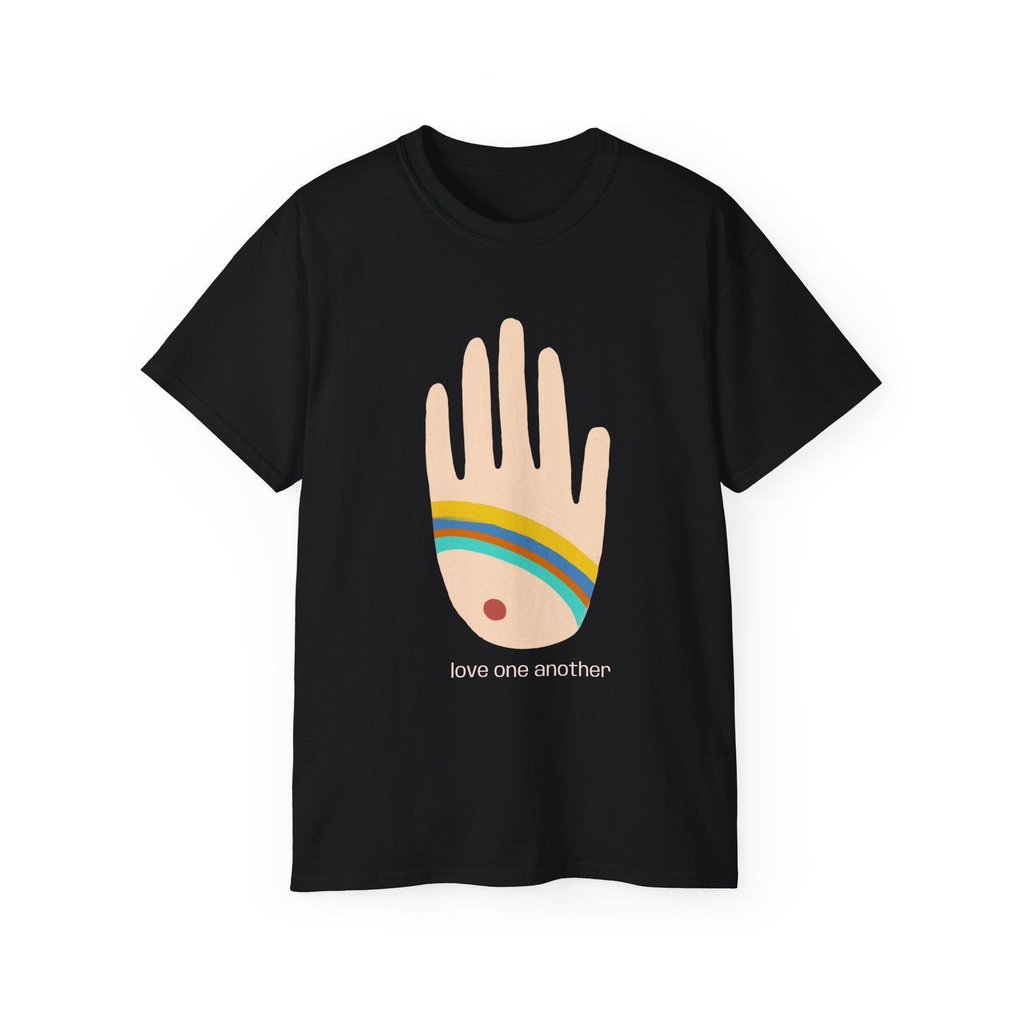 Rainbow Hands | Love One Another T-Shirt No.3