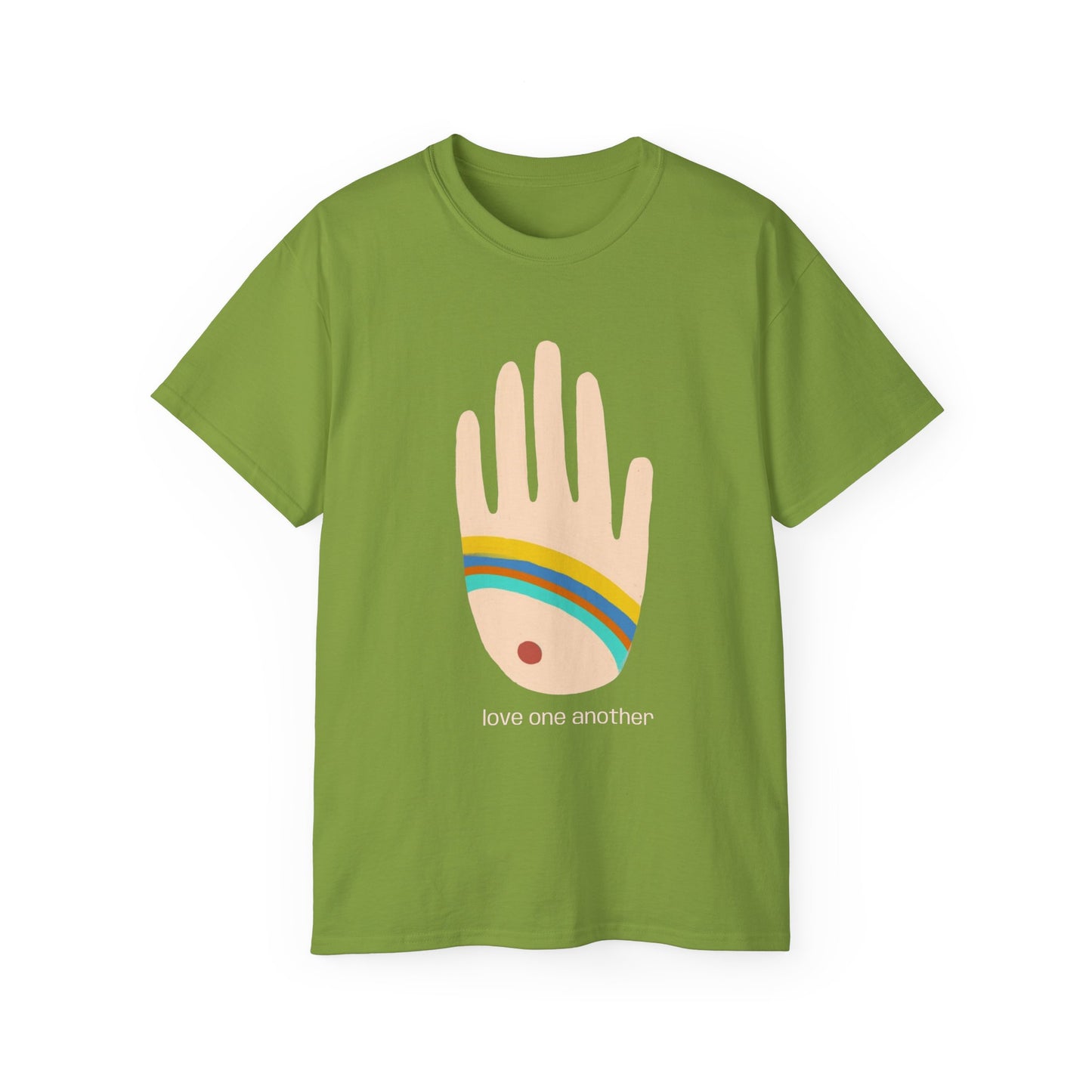 Rainbow Hands | Love One Another T-Shirt No.3