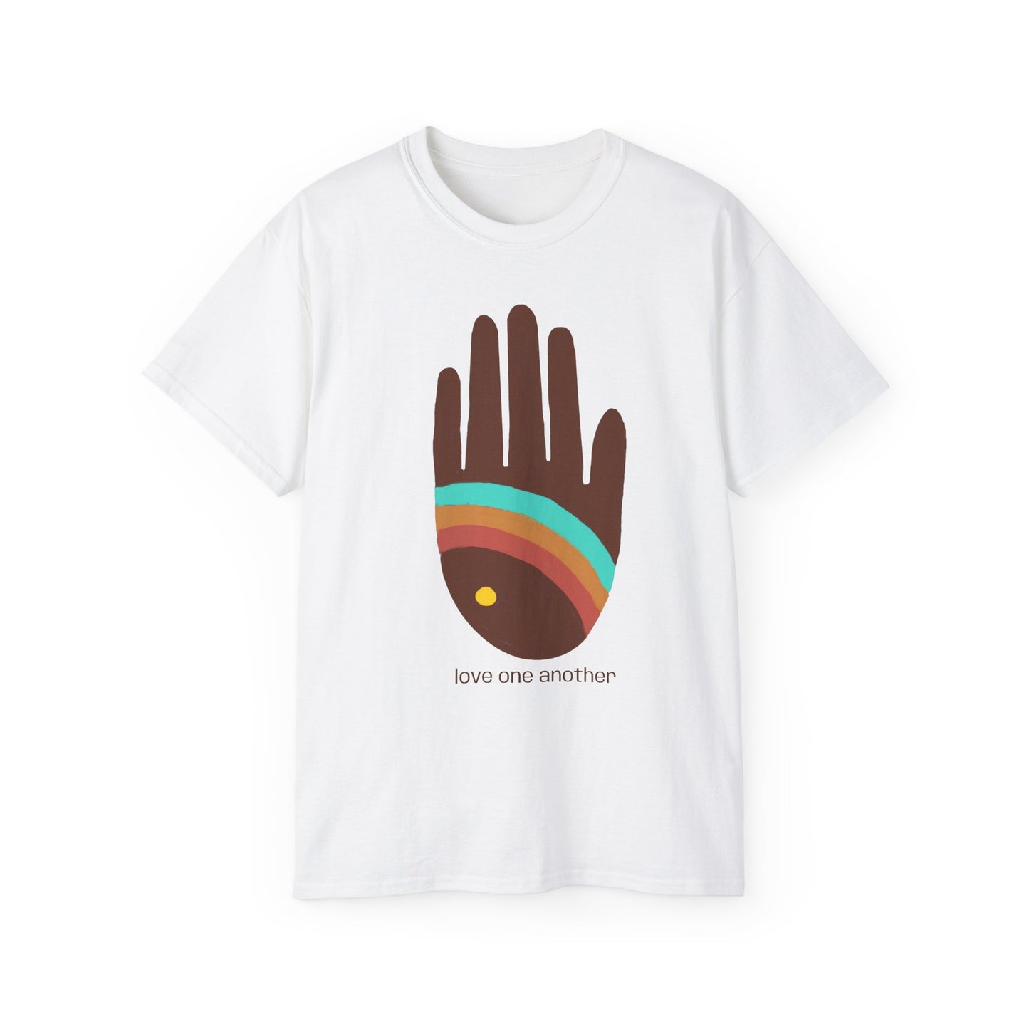 Rainbow Hands | Love One Another T-Shirt