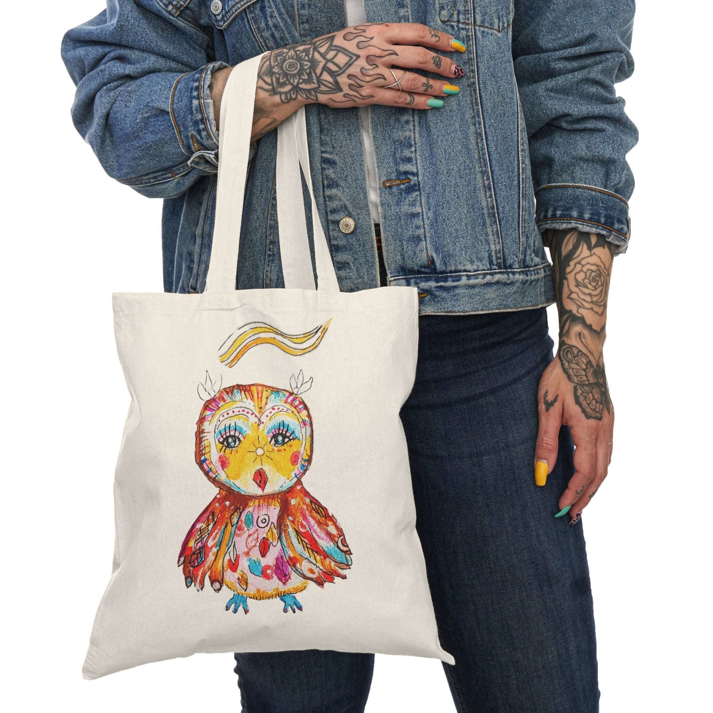 Colorful Owls - The Songmaker Tote Bag