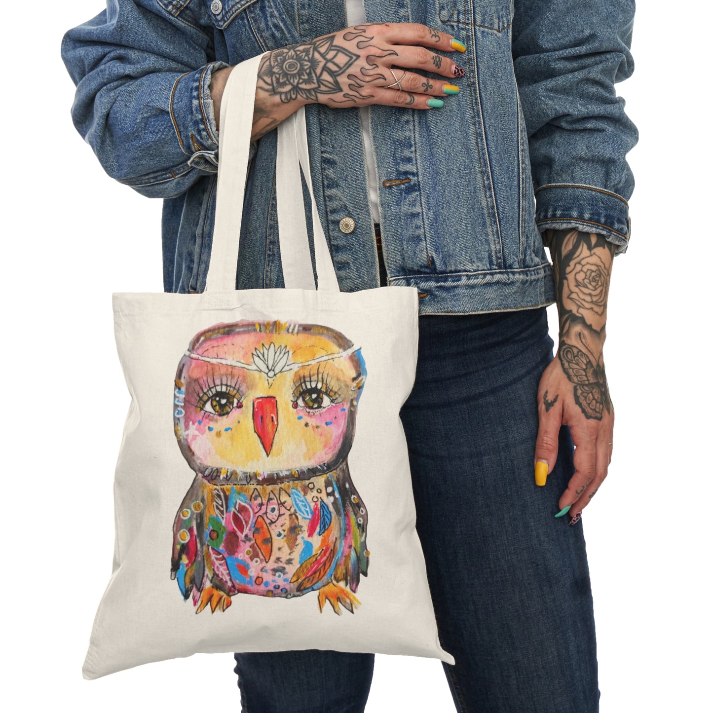 Colorful Owls Tote Bag - The Princess