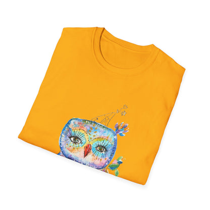 Colorful Owls Softstyle T-shirt - The Babushka