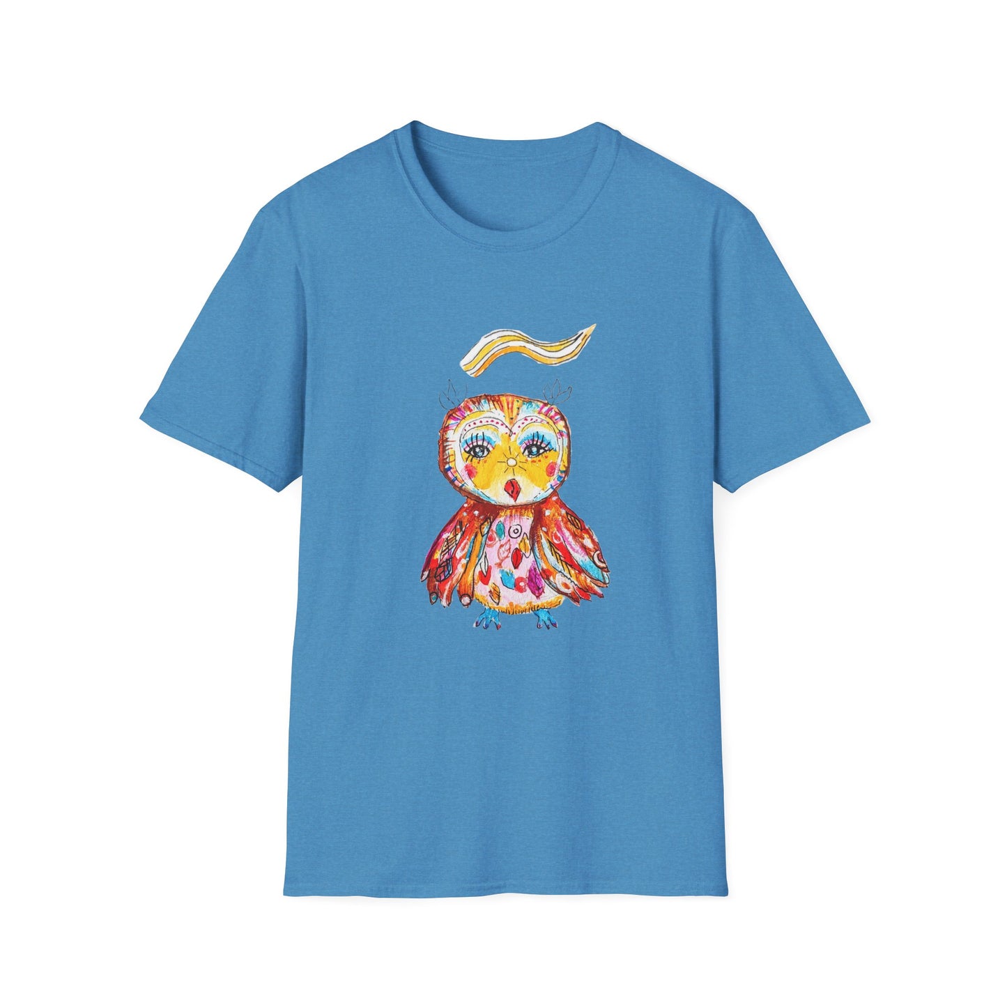 Colorful Owls Softstyle T-Shirt - The Song Maker