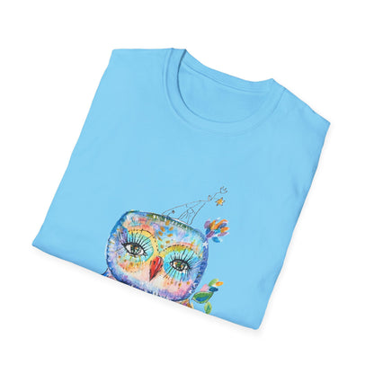 Colorful Owls Softstyle T-shirt - The Babushka
