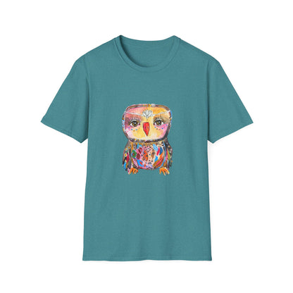 Colorful Owls Softstyle T-Shirt - The Princess