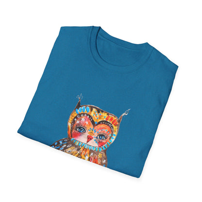 Colorful Owls Softstyle T-Shirt - The Sweetheart