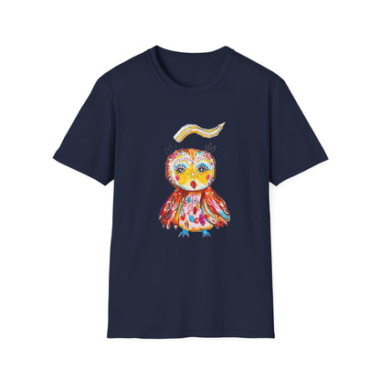 Colorful Owls Softstyle T-Shirt - The Song Maker