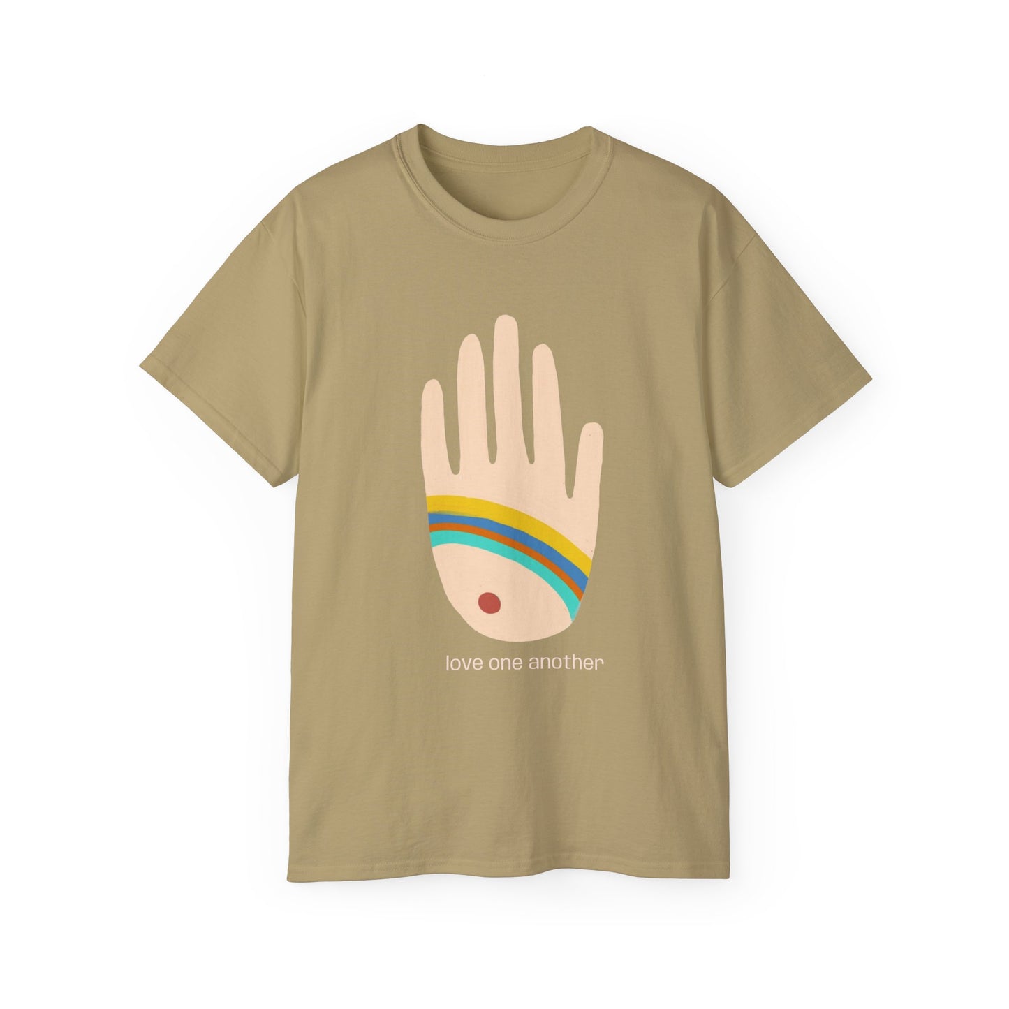 Rainbow Hands | Love One Another T-Shirt No.3