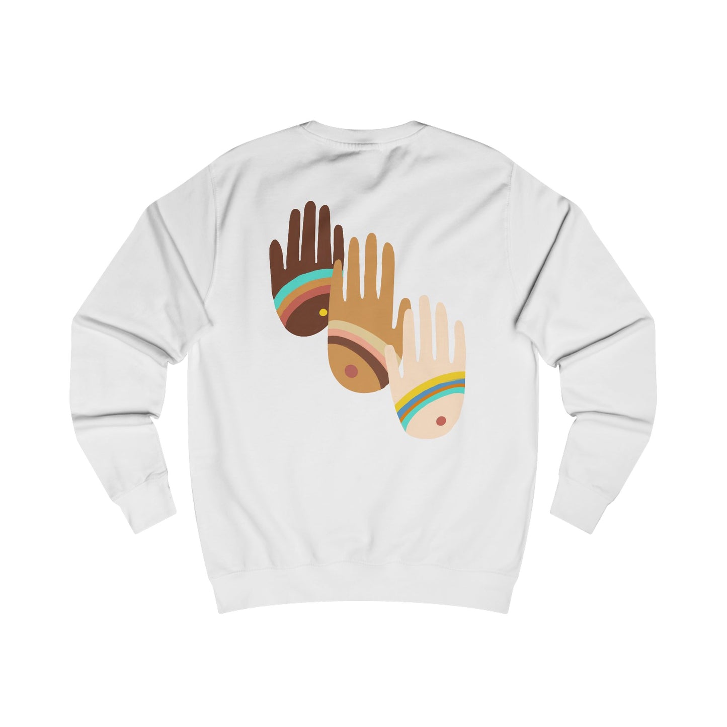 Rainbow Hands Sweatshirt No.1
