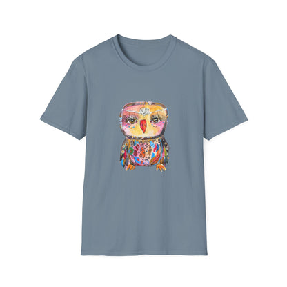 Colorful Owls Softstyle T-Shirt - The Princess