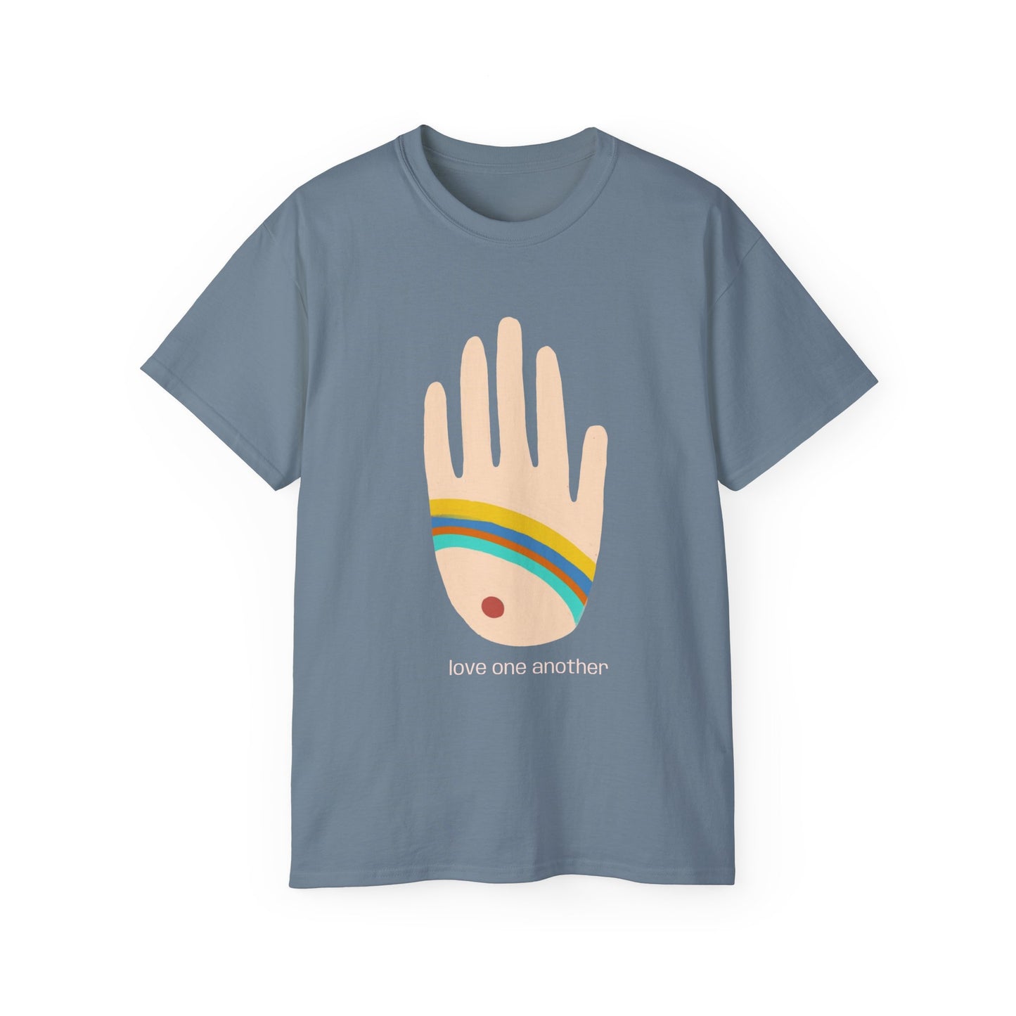 Rainbow Hands | Love One Another T-Shirt No.3