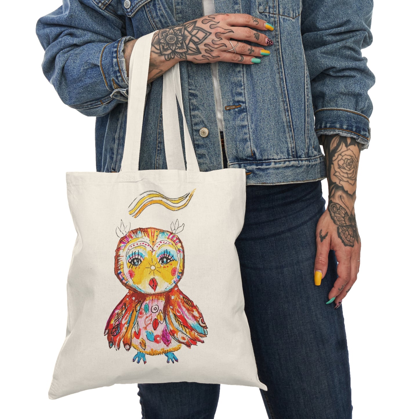 Colorful Owls - The Songmaker Tote Bag