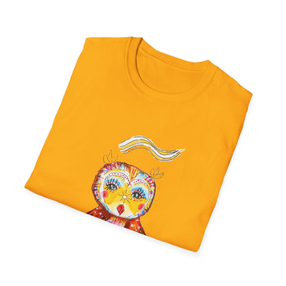Colorful Owls Softstyle T-Shirt - The Song Maker